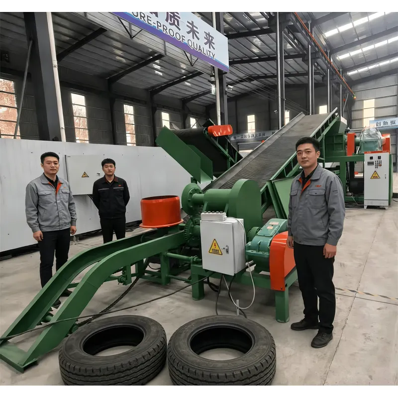 Heavy Equipment Tires - Broyeur industriel de pneus / Déchiqueteuse
