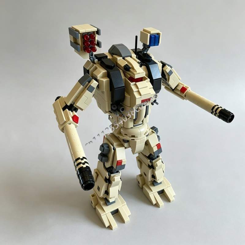 Heavy Equipment Lego - 1198 pièces Robot Mecha d'assaut lourd