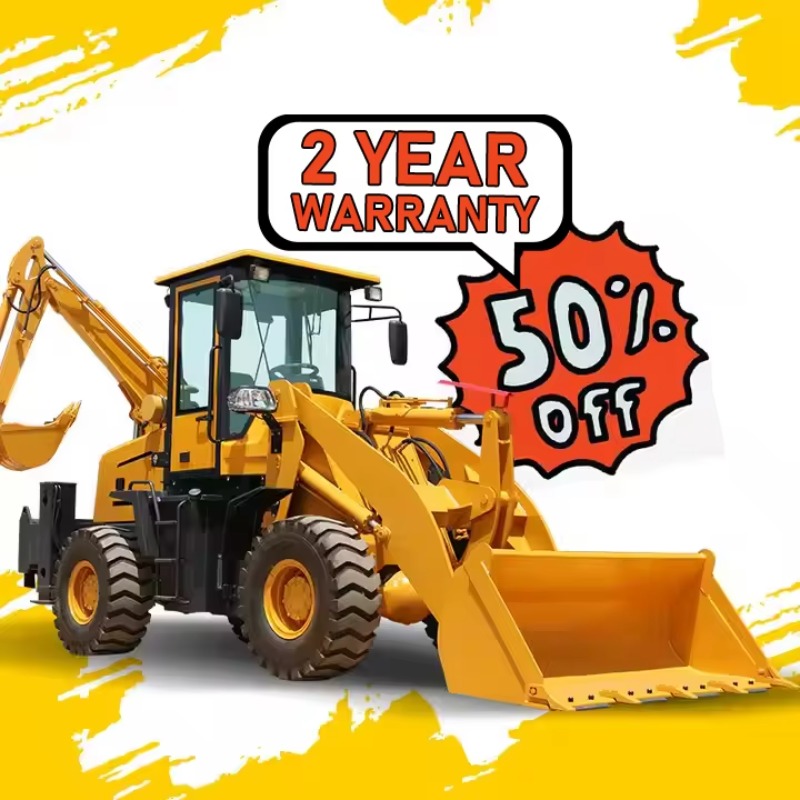 Tractor Backhoe - Chargeuse-pelleteuse 4x4 de 1 tonne avec
