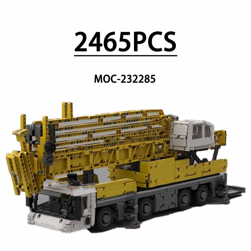 Heavy Equipment Lego - Grue de transport d'équipement lourd mk88,
