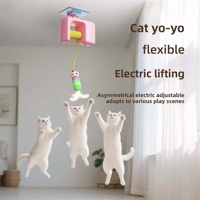 Heavy Equipment Cat - Jouet de chat à mouvement de