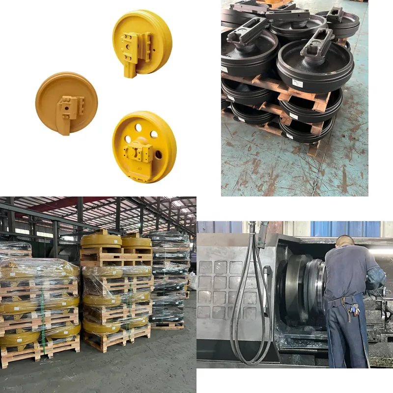 Heavy Equipment Undercarriage Parts - Roue de guidage haute performance pour