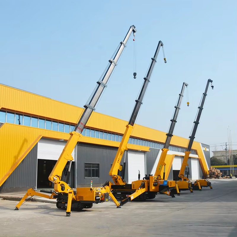 Heavy Equipment Lift - Grue araignée hydraulique 8T, mini-grue sur