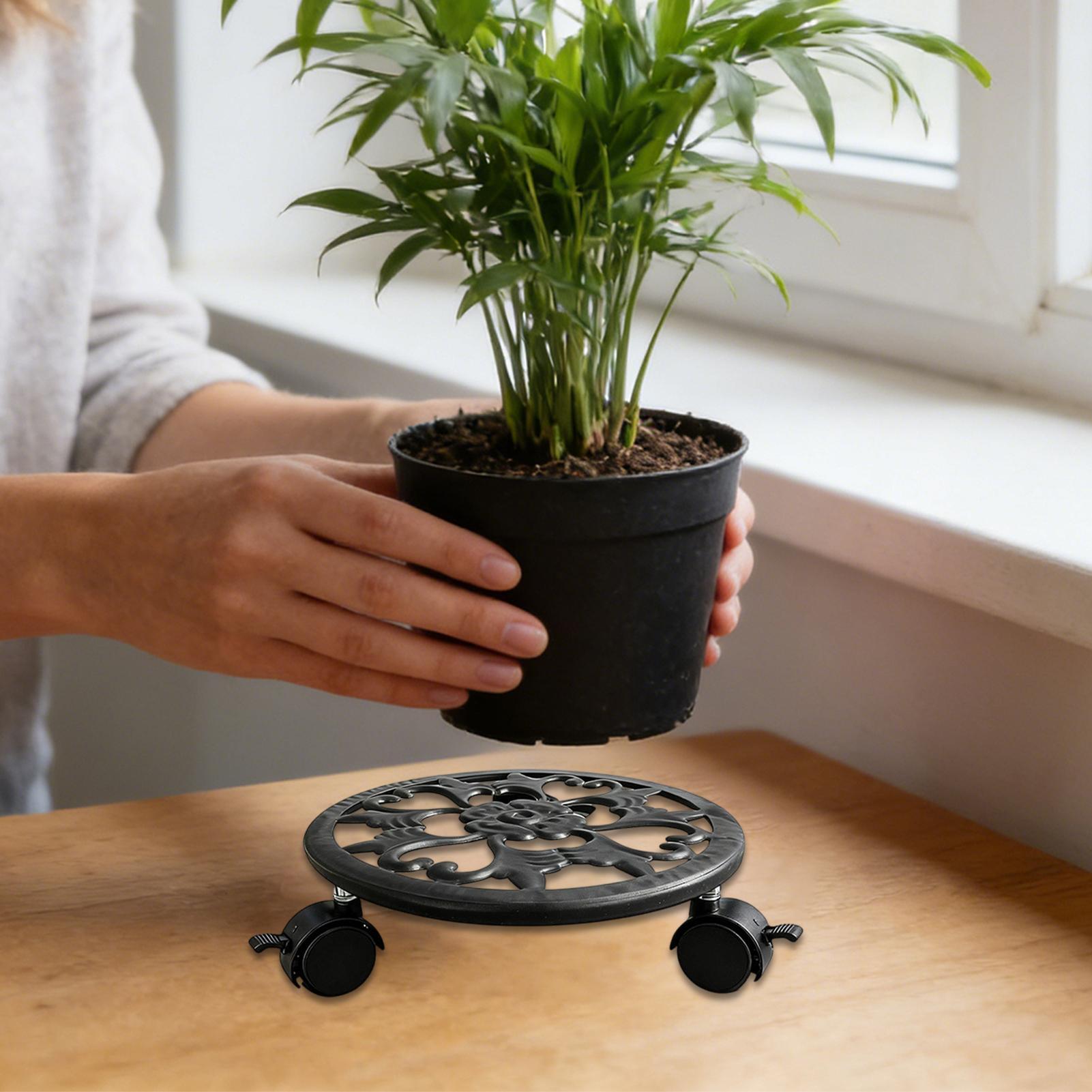 Support pour plantes avec roul - Heavy Equipment Tires avis et prix