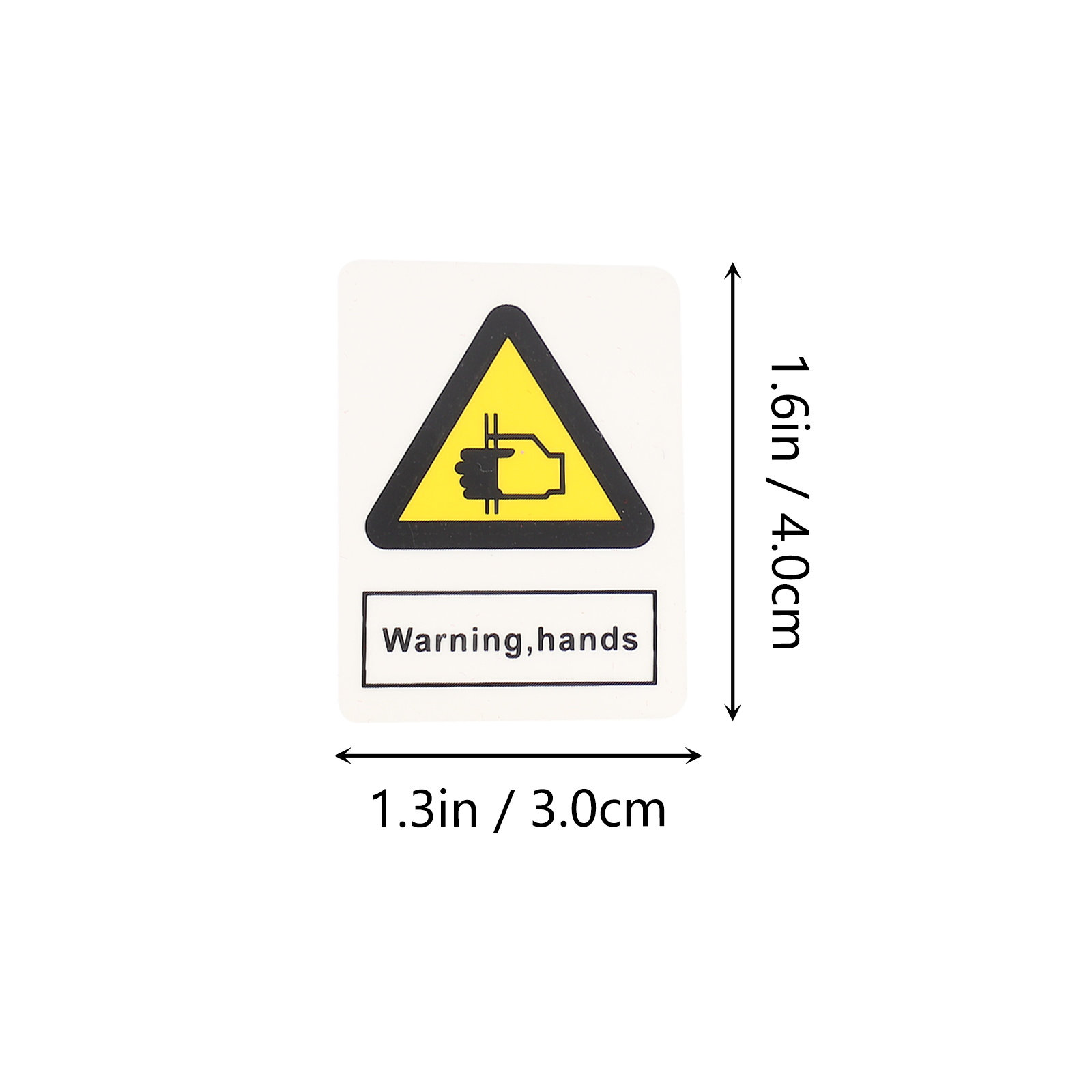 10 autocollants de précaution  - Heavy Equipment Warning Sign avis et prix