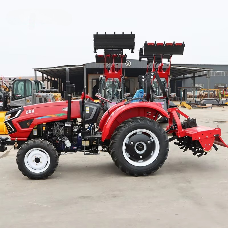 Chine prix usine 4wd 50hp 60hp - Tractor Backhoe avis et prix