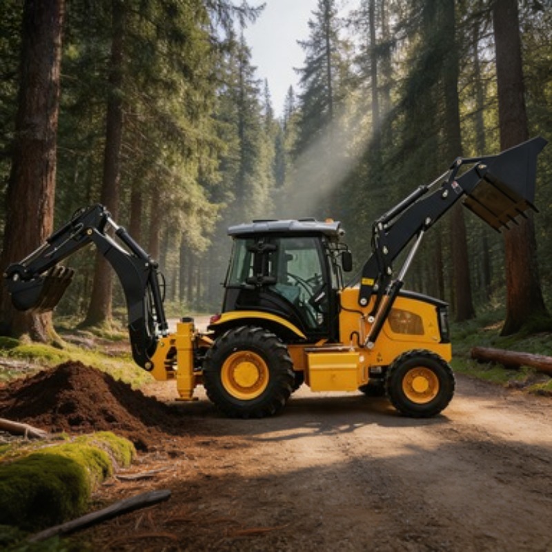 Chargeuse-pelleteuse 4x4 de 1  - Tractor Backhoe avis et prix