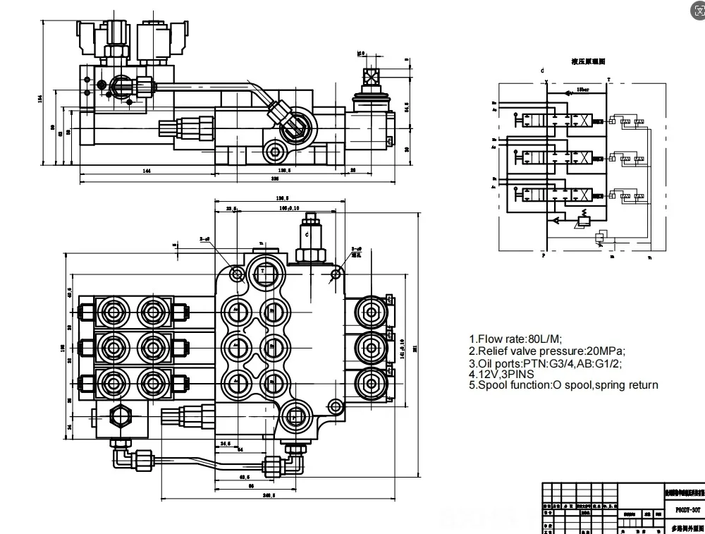 Vanne directionnelle hydrauliq - Heavy Equipment Distributors avis et prix