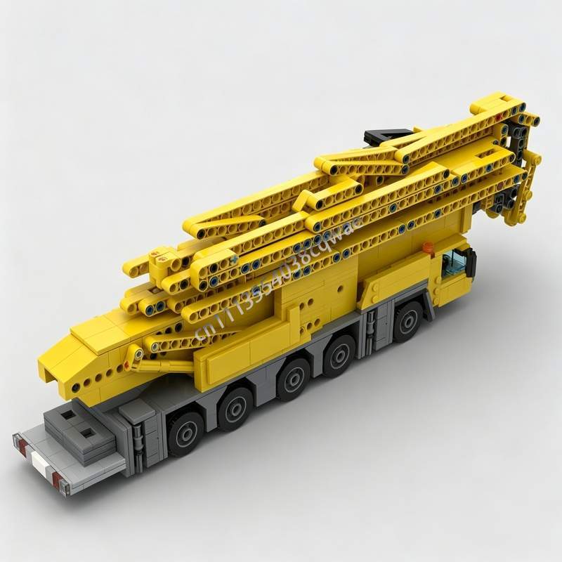 1182 pièces Grue à tour MOC, P - Heavy Equipment Lego avis et prix