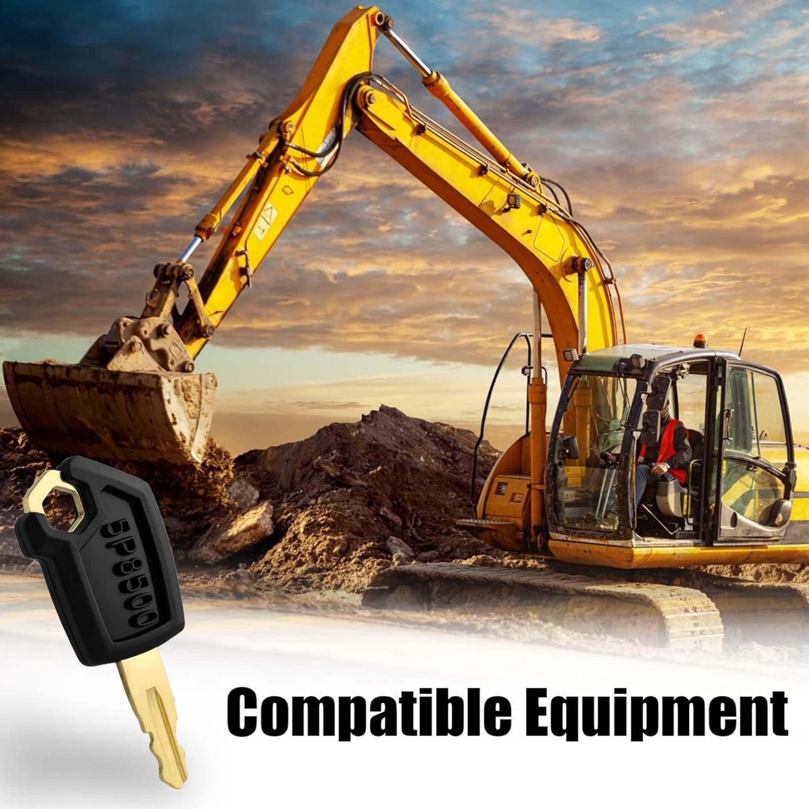 10 pièces de clés de contact 5 - Heavy Equipment Cat avis et prix