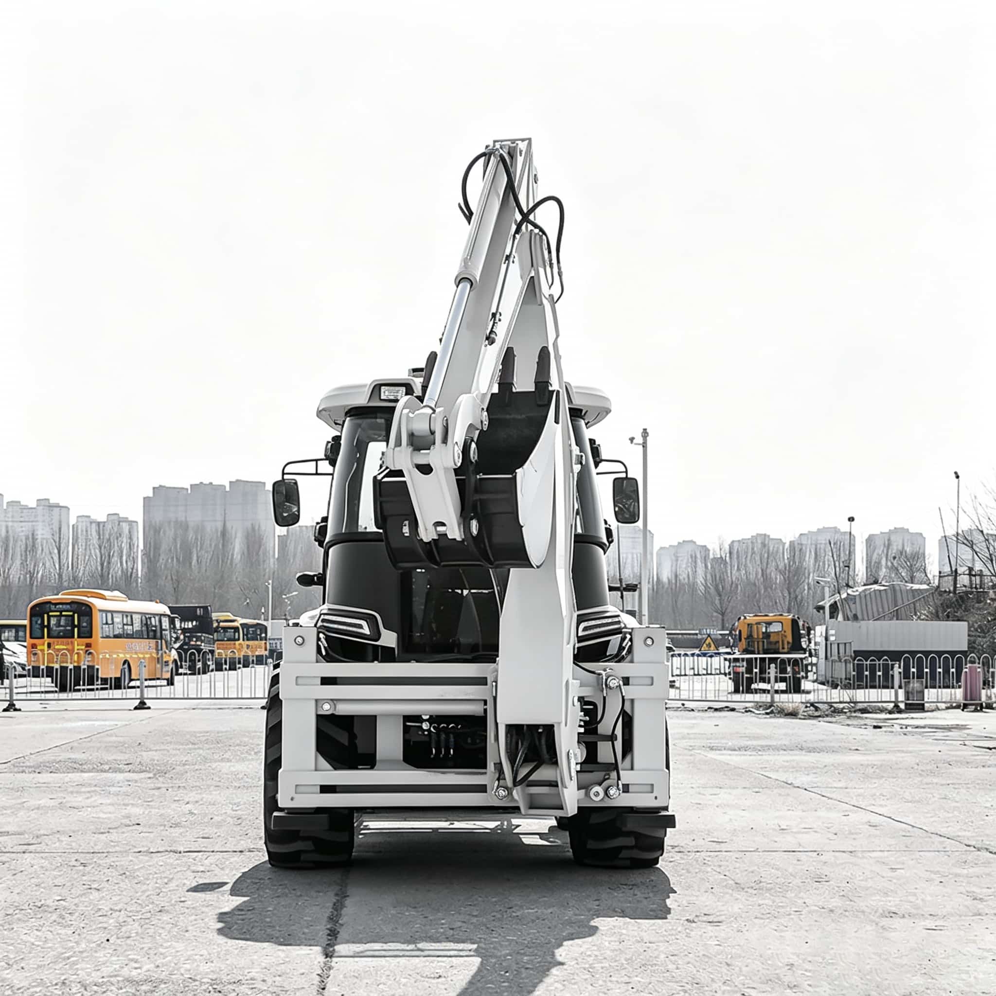Chargeuse-pelleteuse certifiée - Tractor Backhoe avis et prix