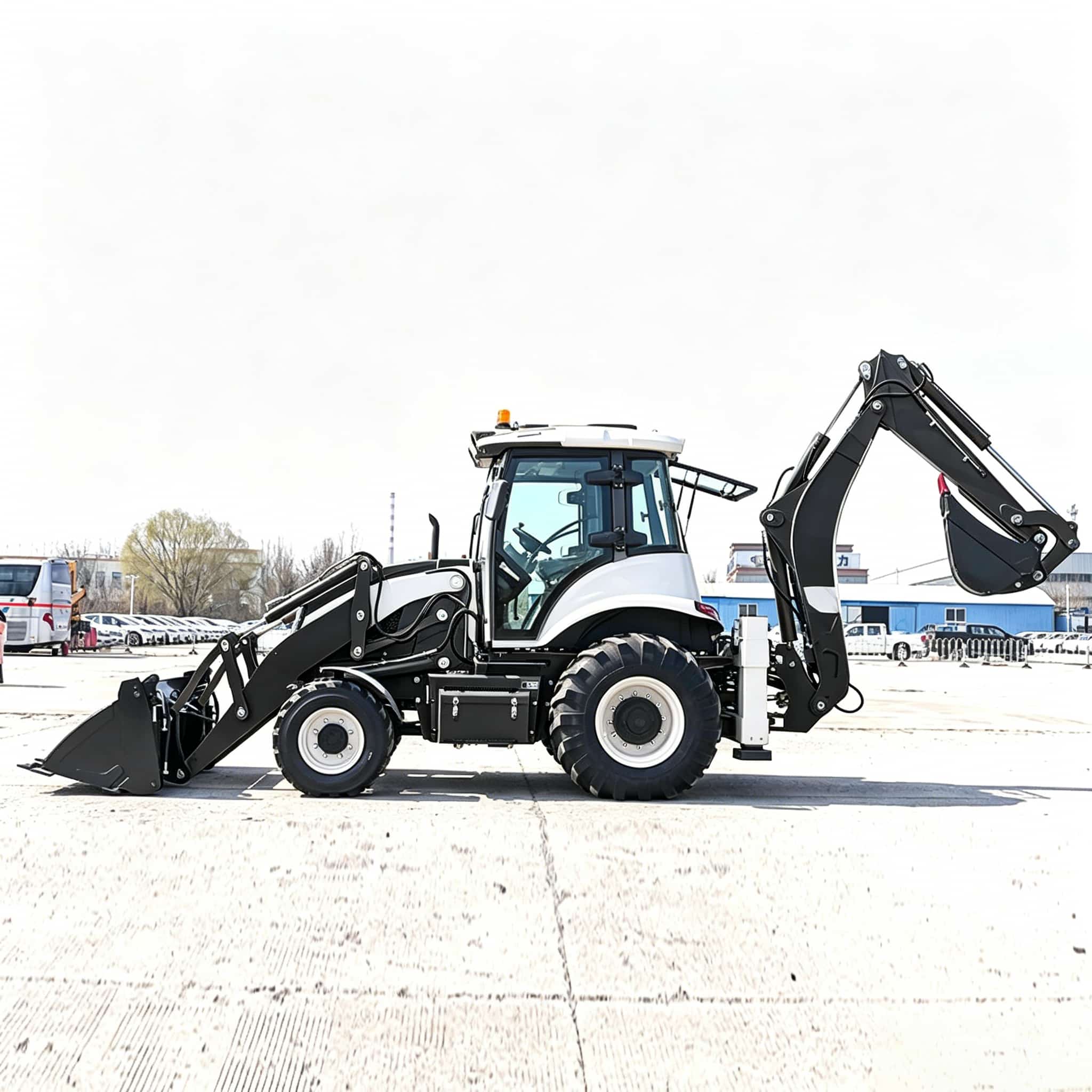Chargeuse-pelleteuse certifiée - Tractor Backhoe avis et prix