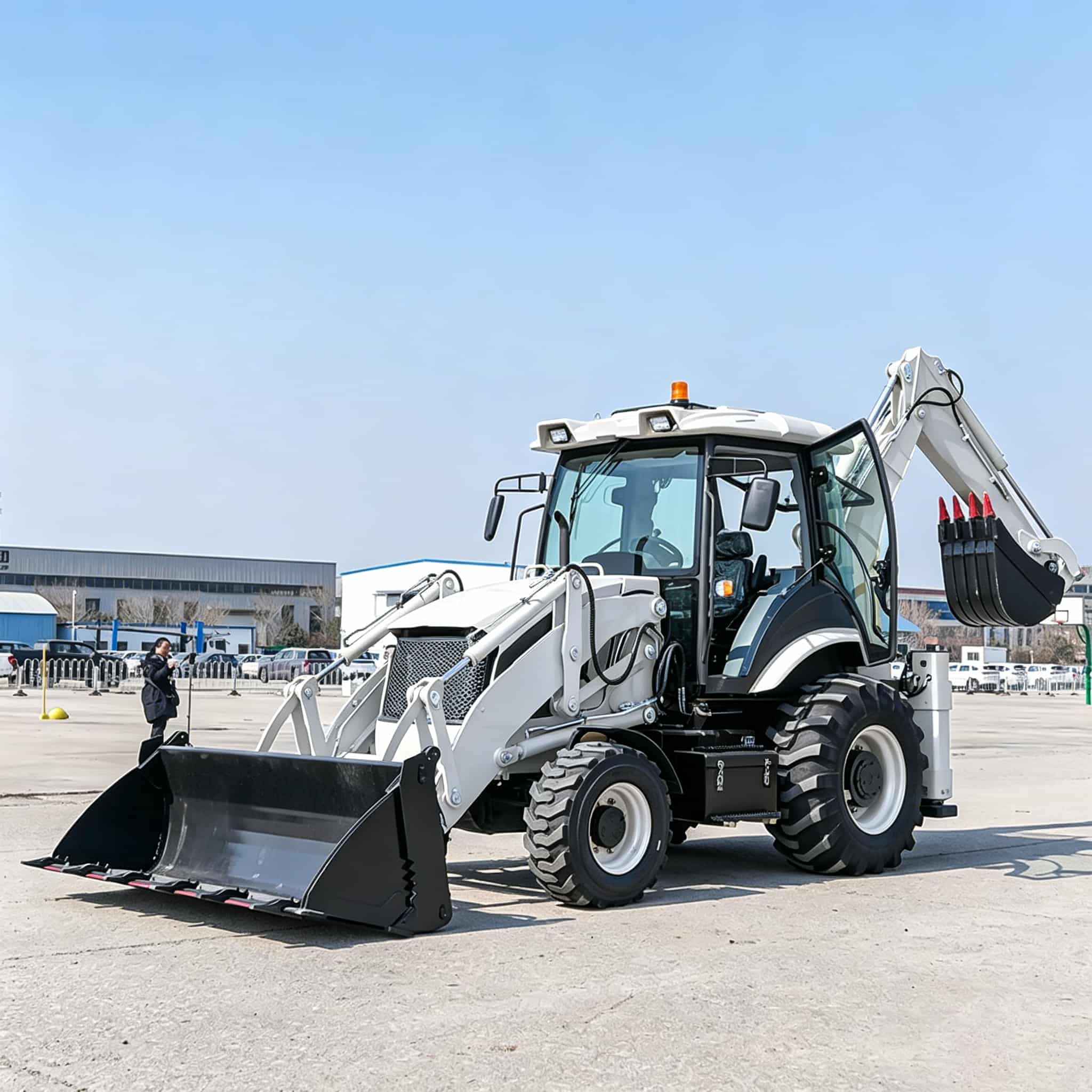 Chargeuse-pelleteuse certifiée - Tractor Backhoe avis et prix