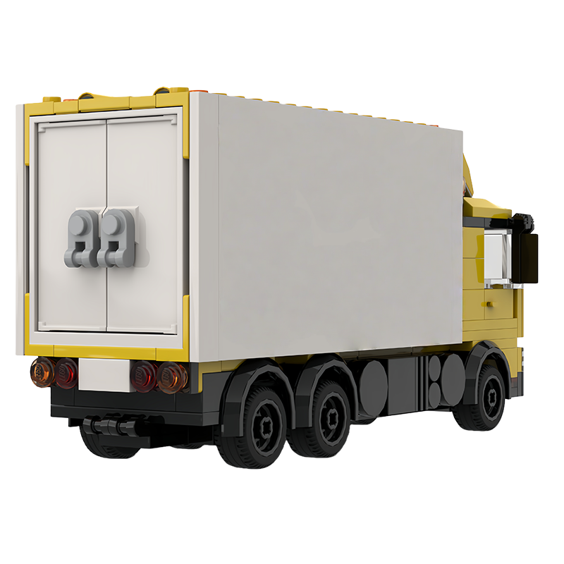 Camion de livraison jaune 282  - Heavy Equipment Lego avis et prix